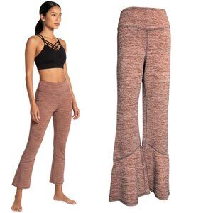 Free People Movement Good Karma Crop Flare Leggings Copper High Rise M